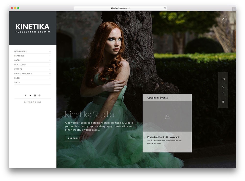 kinetika-垂直导航-wordpress-主题
