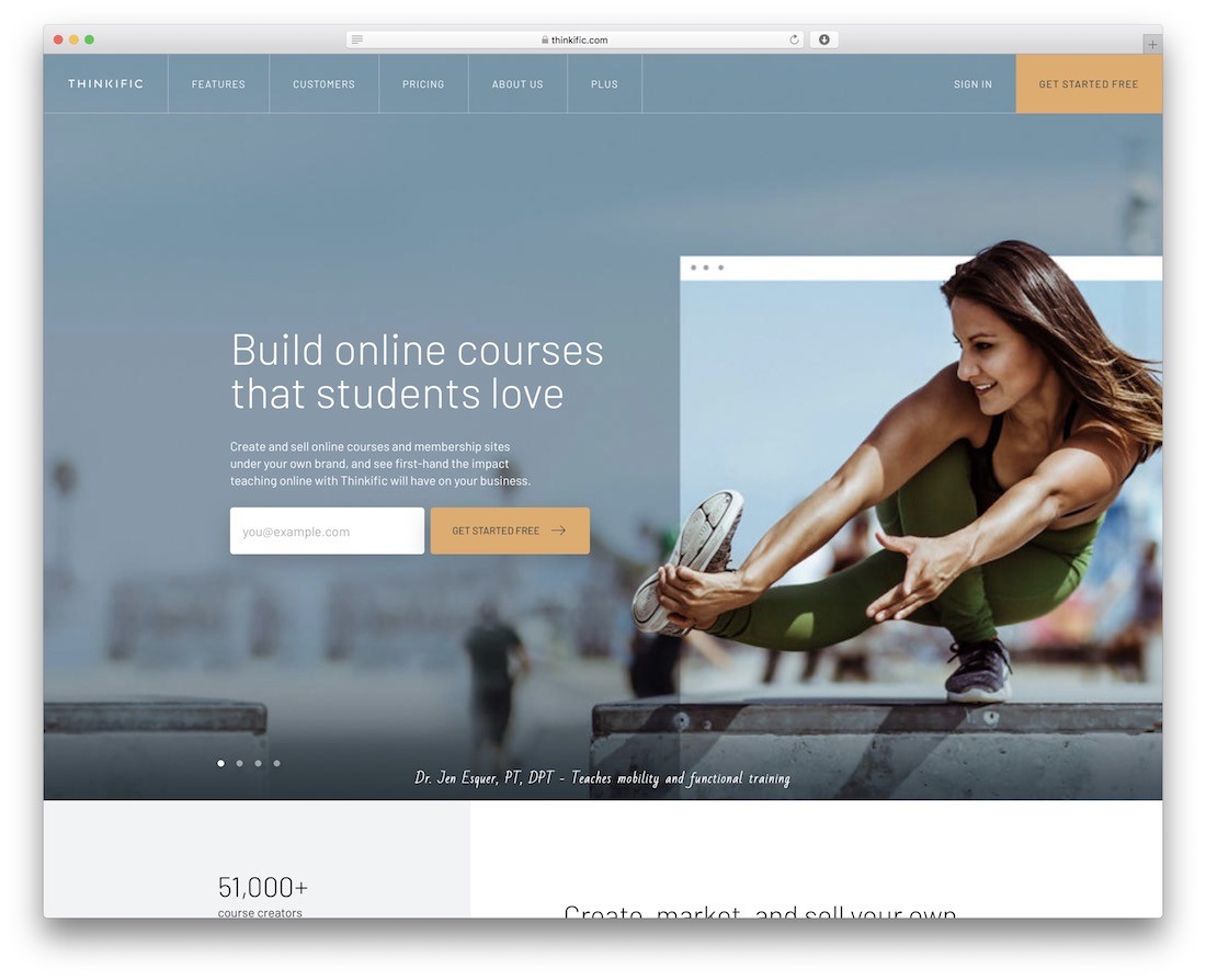 Thinkific платформа для продажи онлайн-курсов
