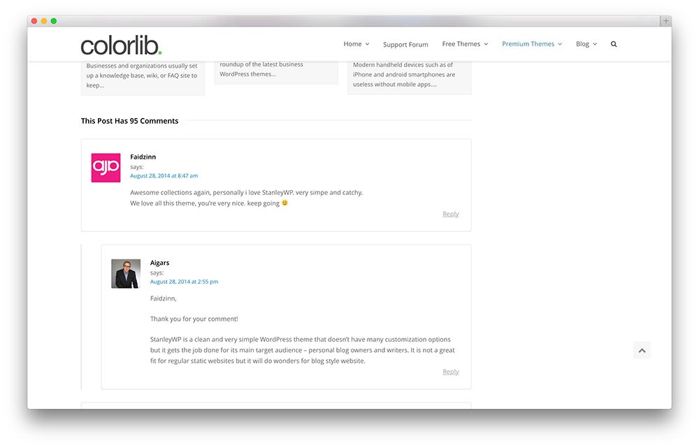 WordPress-评论-预览