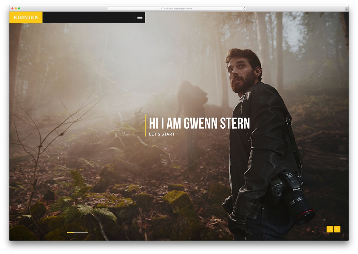 bionic-creative-vcard-theme