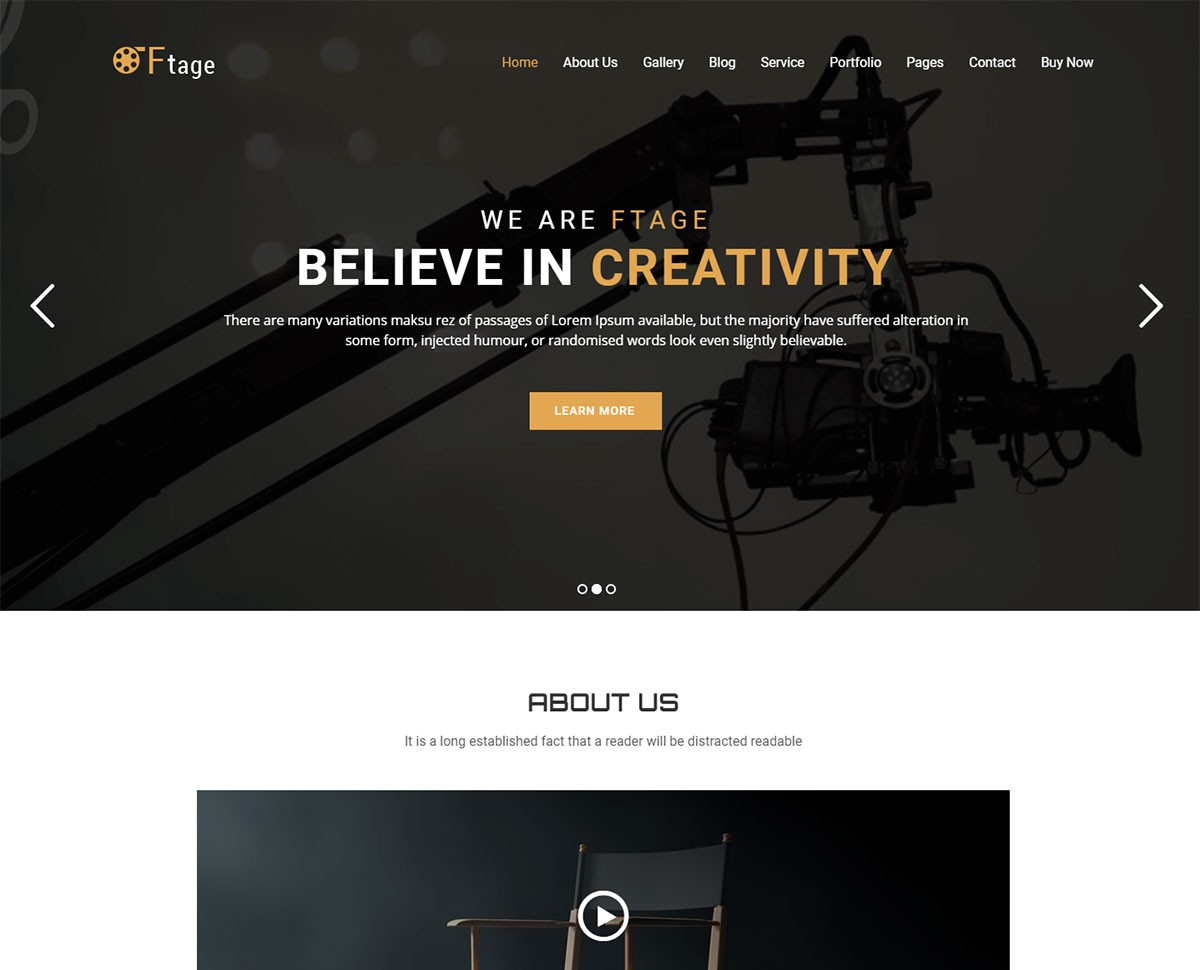 thème wordpress films