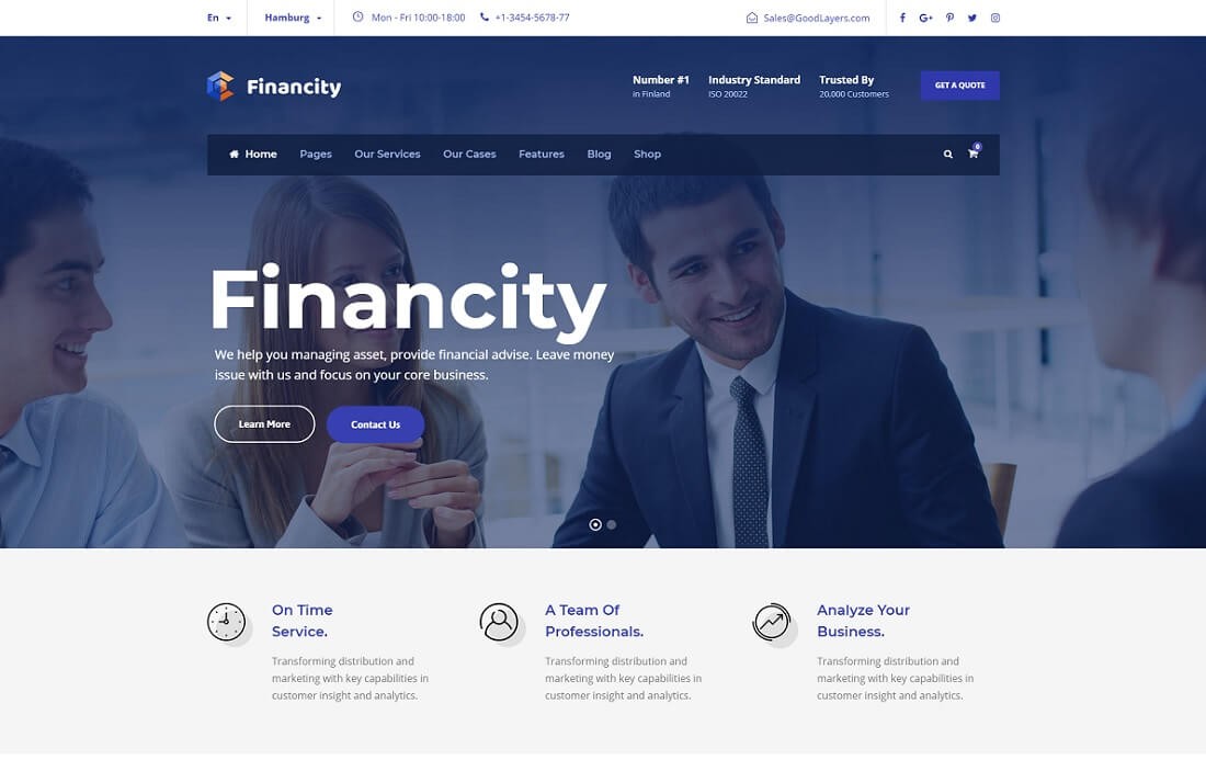 tema wordpress cryptocurrency keuangan