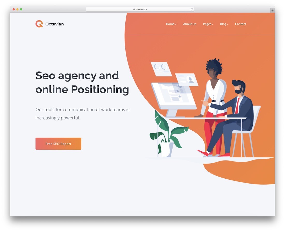 motyw wordpress oktawian wpbakery