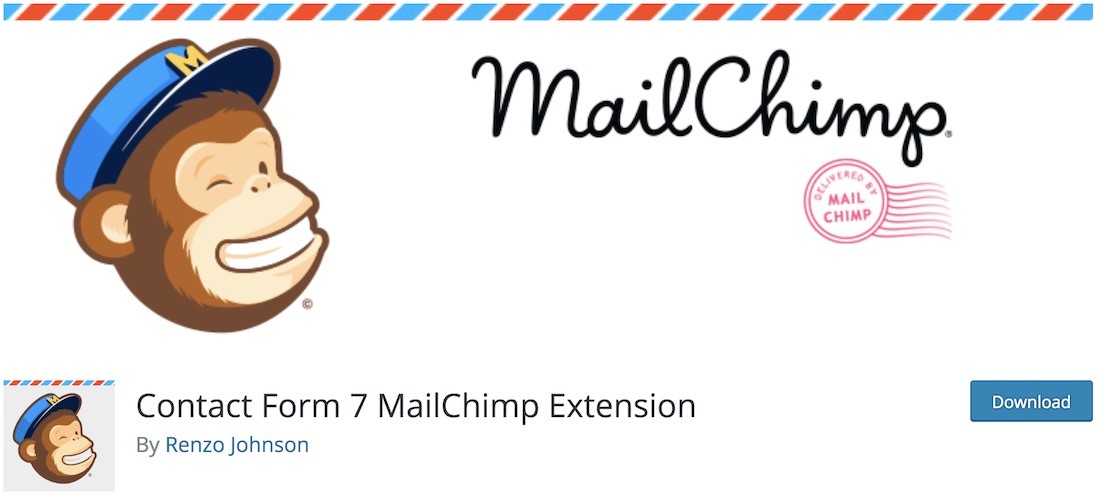 แบบฟอร์มติดต่อ 7 นามสกุล mailchimp