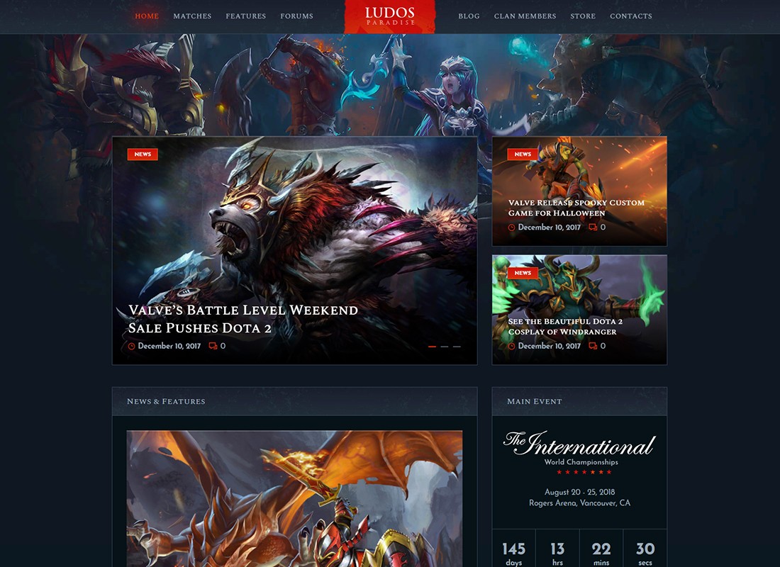 Raj Ludos | Blog o grach i motyw WordPress klanu