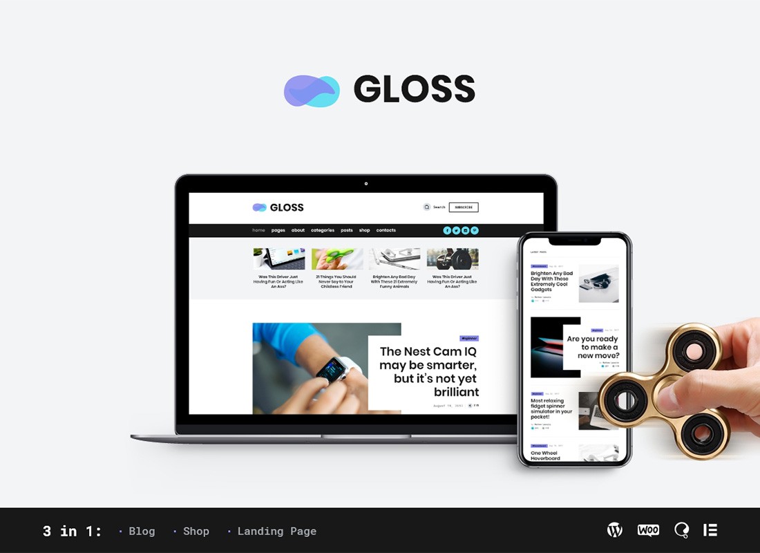 เงา | ธีมบล็อก WordPress นิตยสารข่าวไวรัส