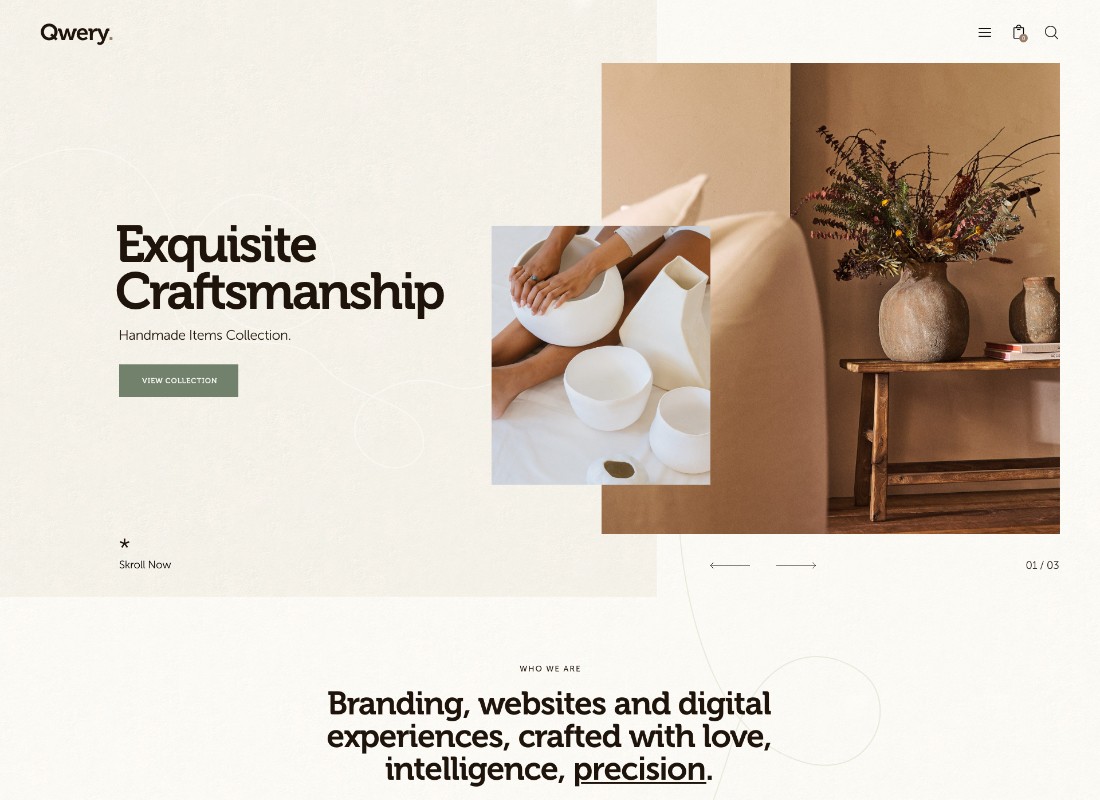Qwery — wielozadaniowy biznesowy motyw WordPress + RTL