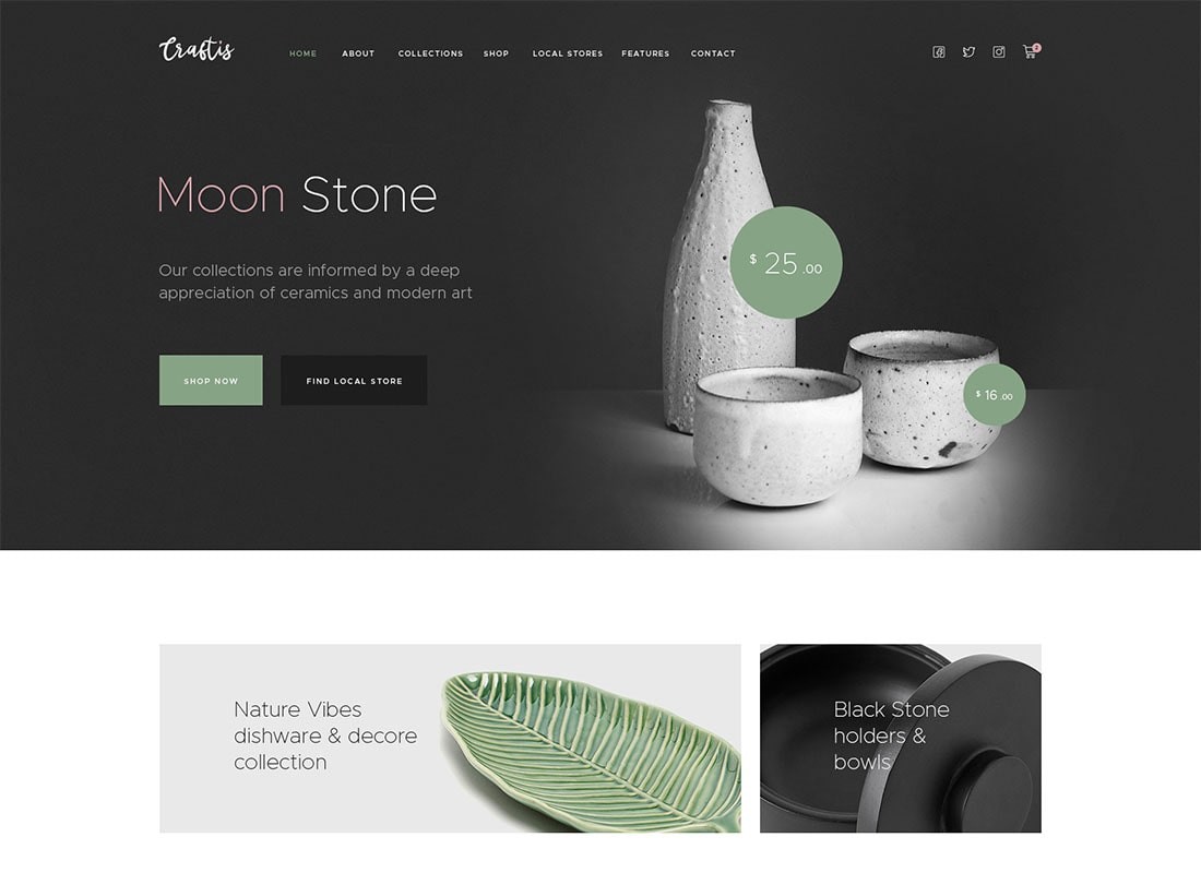 Craftis - Motyw WordPress na temat rękodzieła i rzemieślników