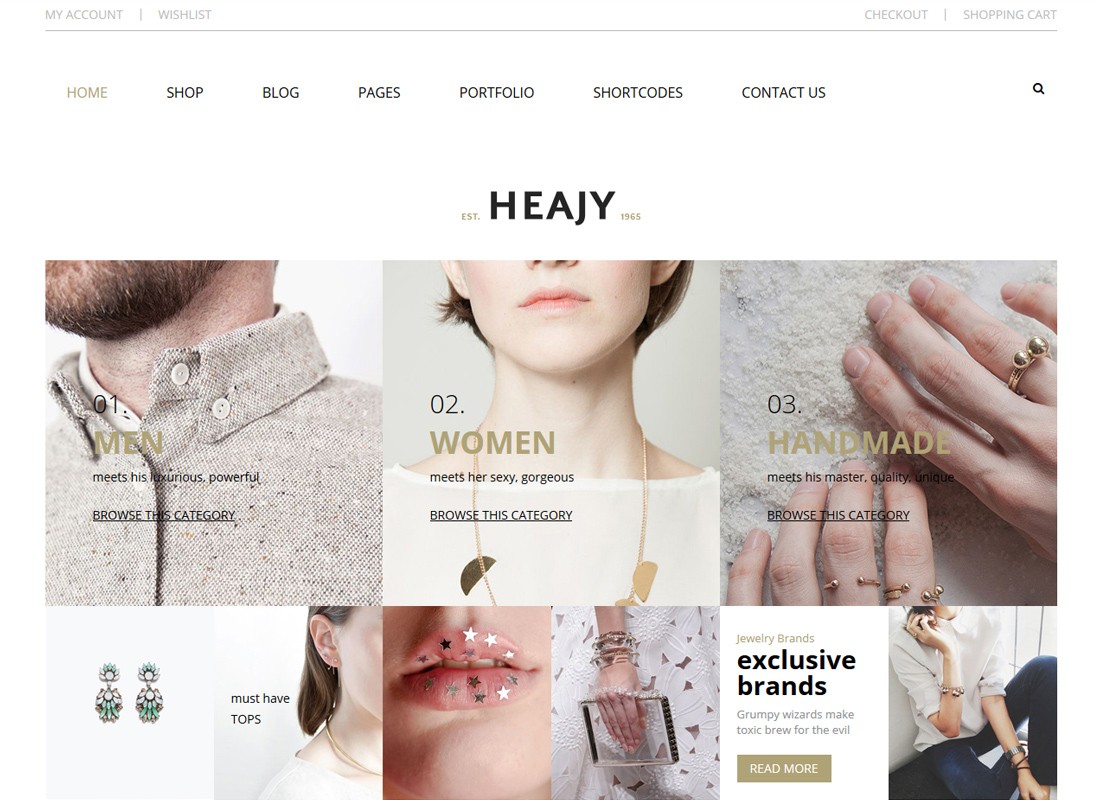 Heajy | Ręcznie robiony motyw WordPress