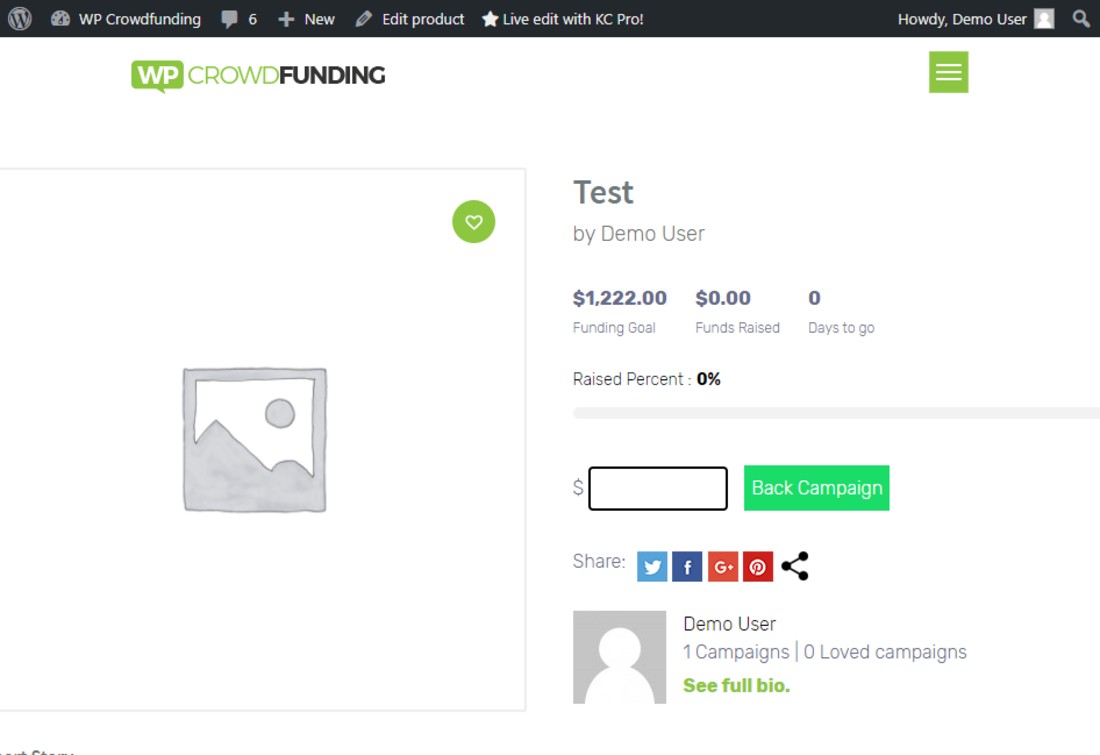 Benutzerfreundliche WordPress-Crowdfunding-Plugins