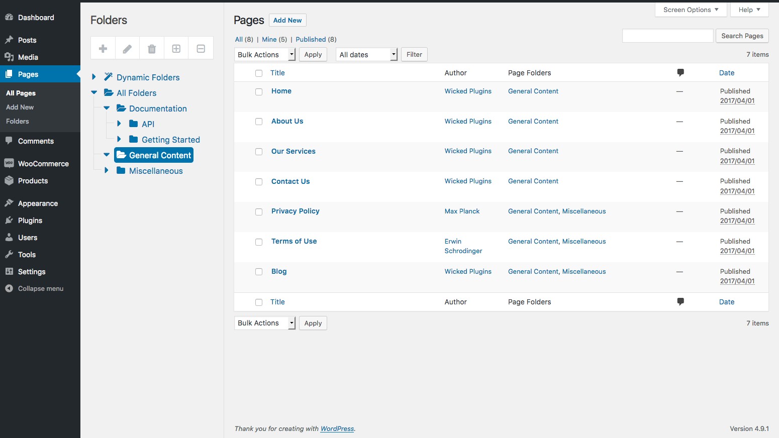 الإضافات المسمى WordPress File Manager