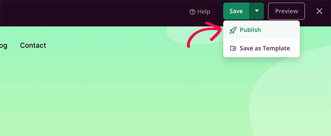 ランディングページを公開する Publish your landing page