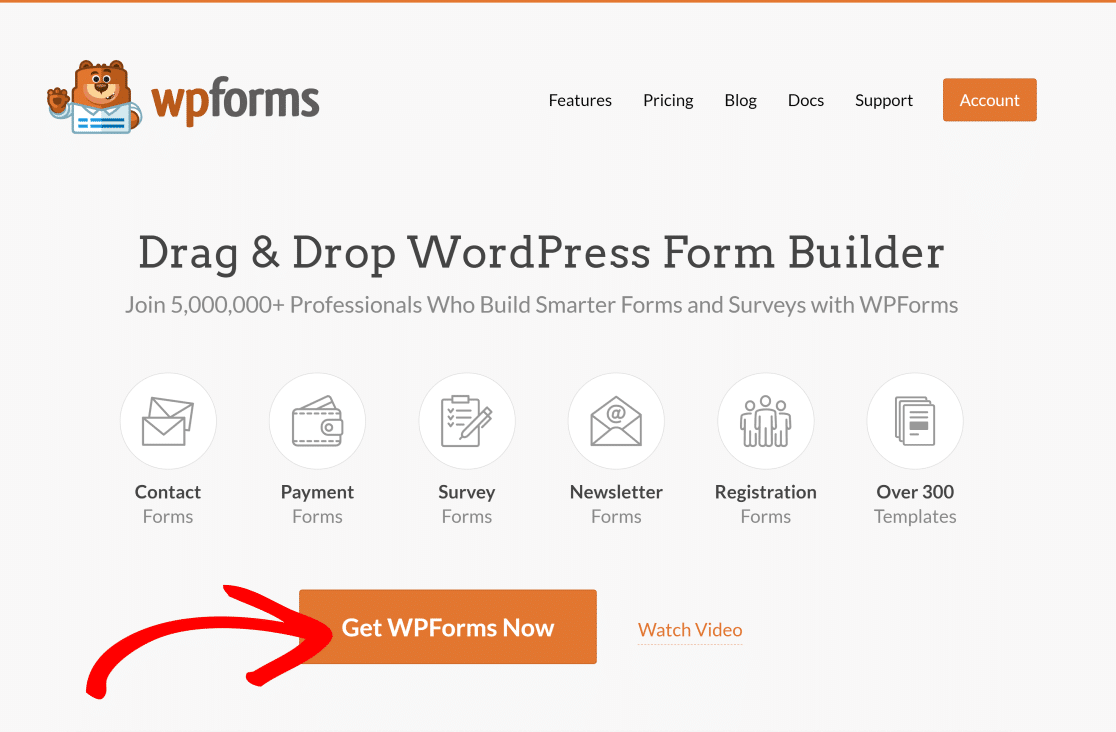 CTA do WPForms