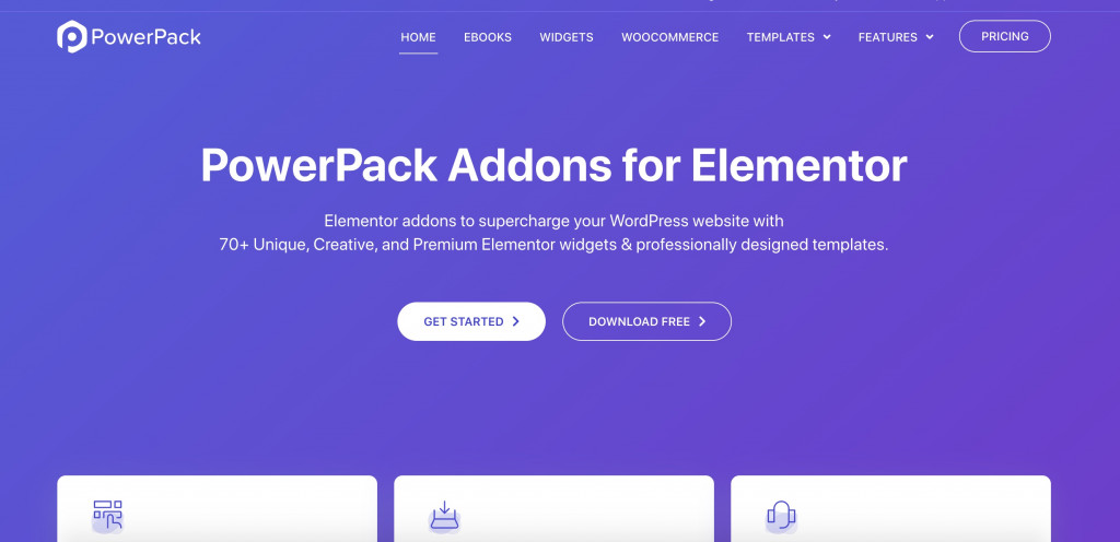 Elementor用のPowerPackアドオン