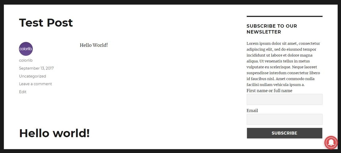 WordPress 的时事通讯插件