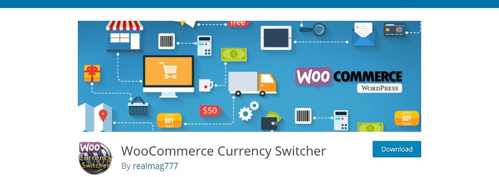 WooCommerce通貨スイッチャー