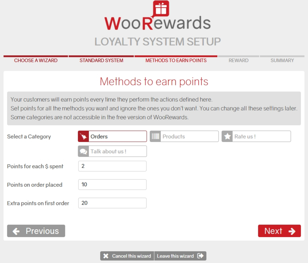 Funkcjonalne punkty i nagrody WooCommerce
