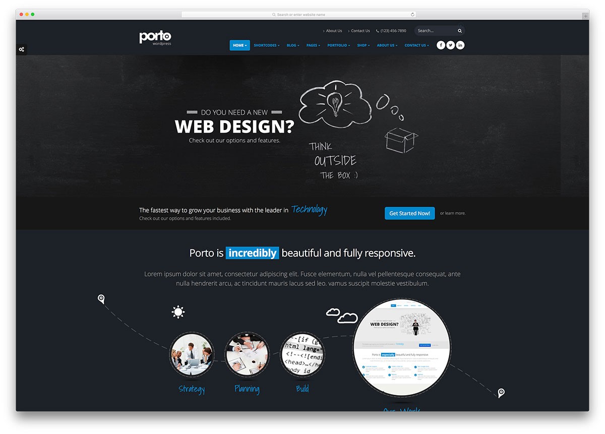porto-dark-multiusos-wordpress-theme