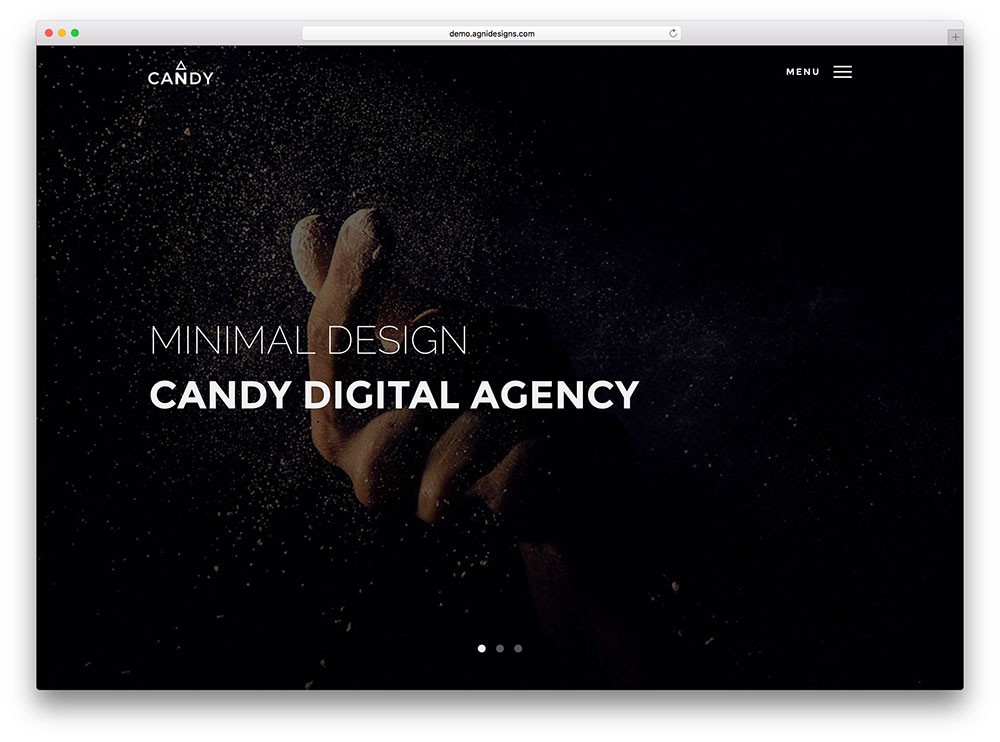 candy - tema de cartera de pantalla completa