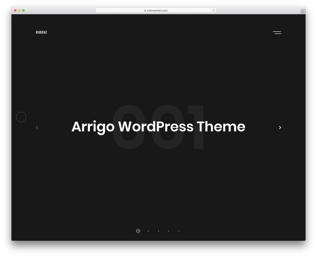 Rubenz tema de wordpress