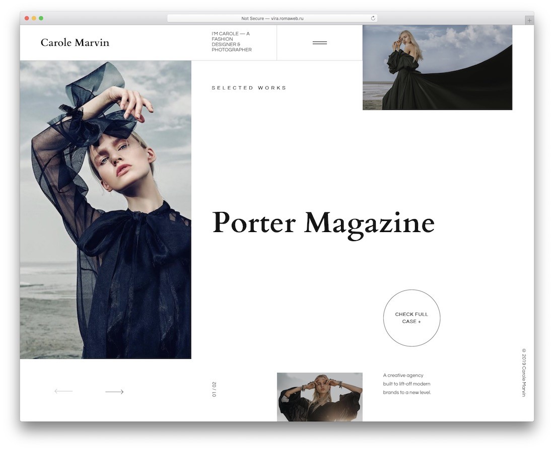 tema da galeria do wordpress vira