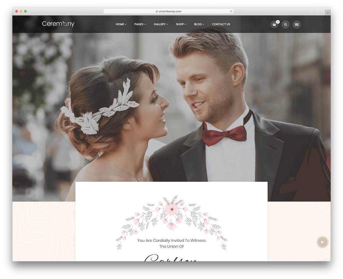 tema wordpress cerimonia