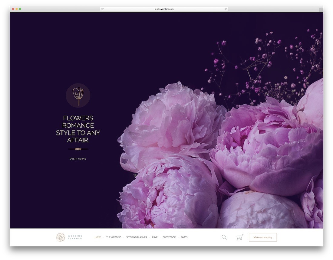 alis tema di nozze wordpress
