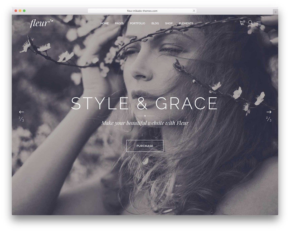 tema matrimonio fleur wordpress