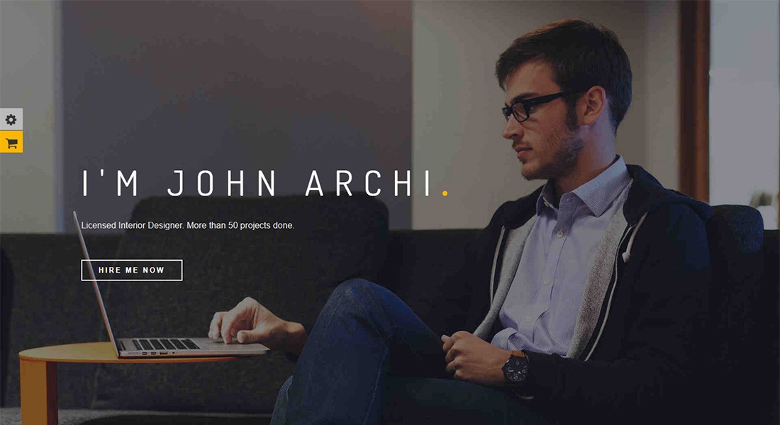 Тема WordPress для персонального брендинга Archi