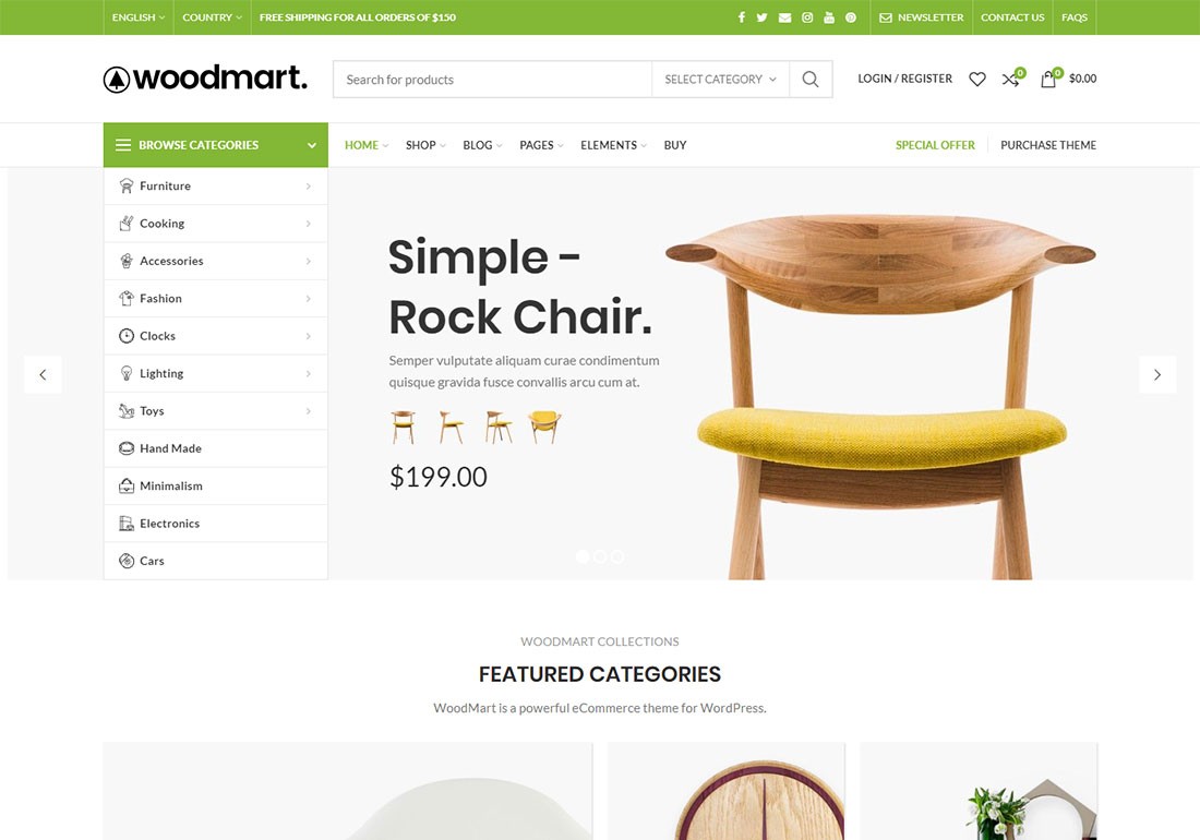 tema woocommerce ajax woodmart