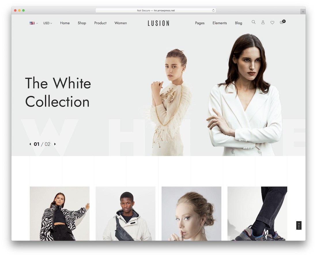 tema illusione ajax woocommerce