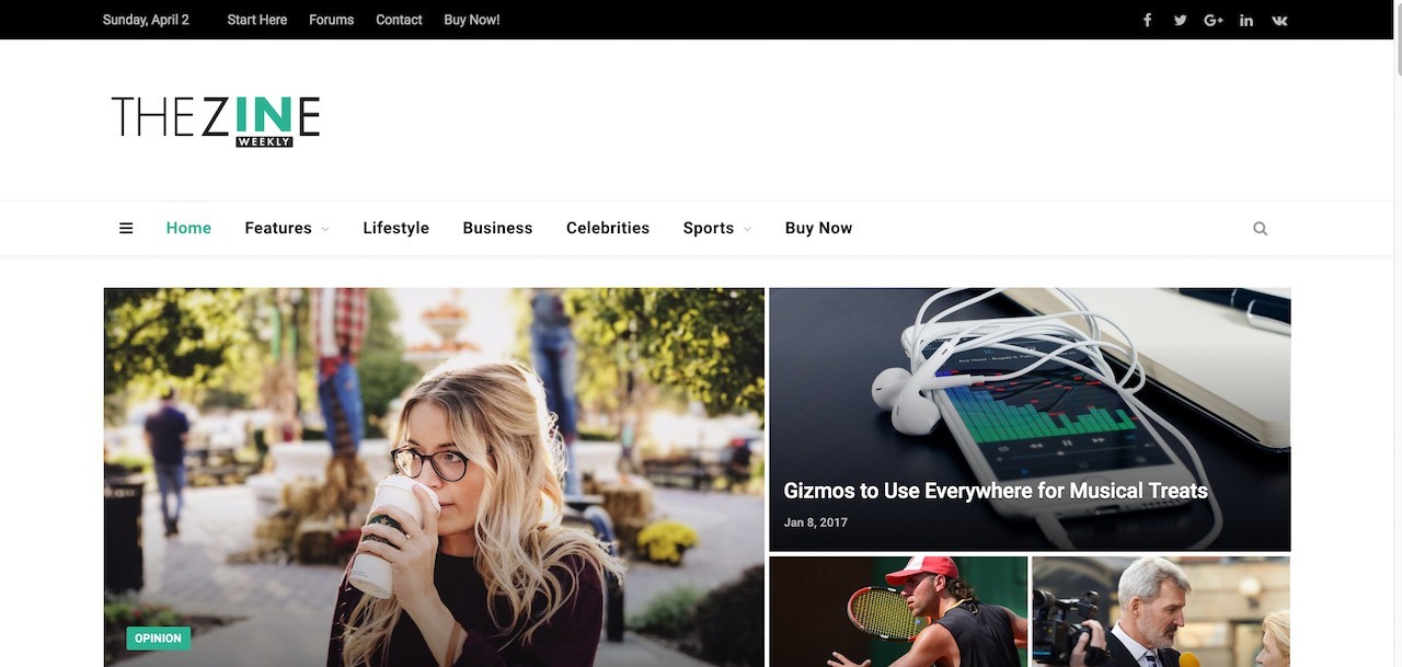 SmartMag - Revista RTL Diseño de sitios web