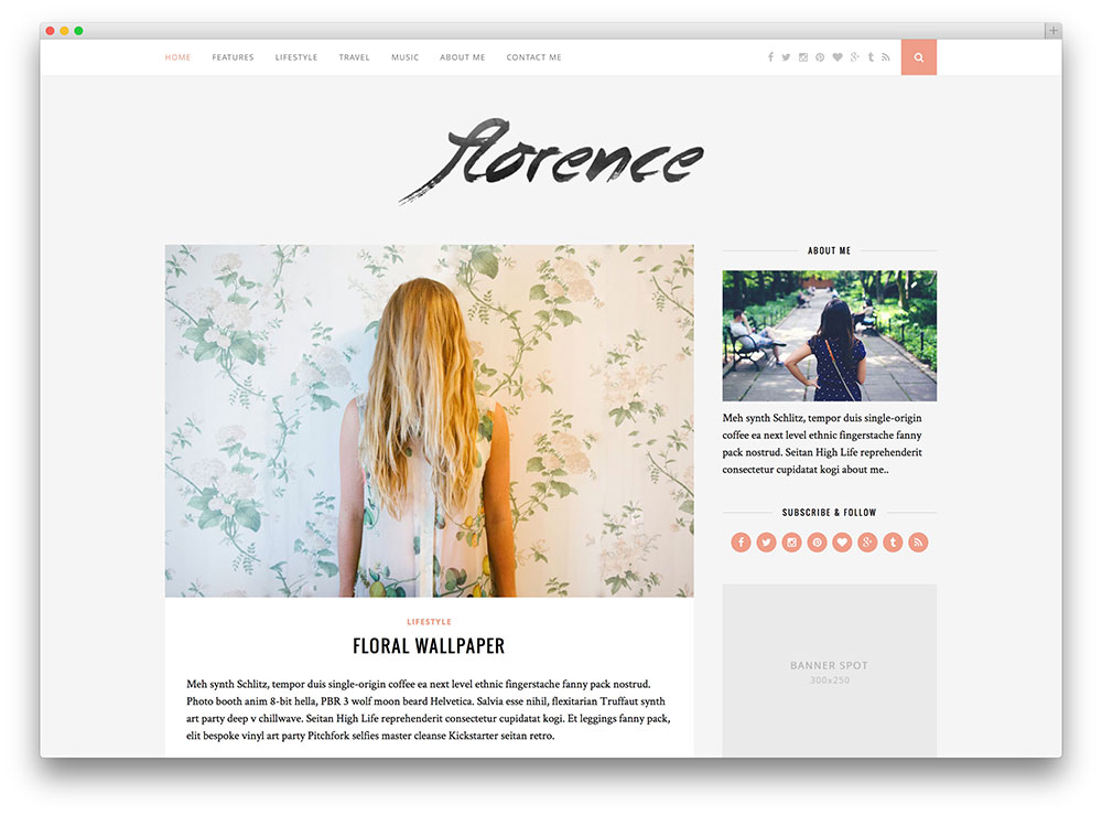 Florenz - tolles Blog-Thema
