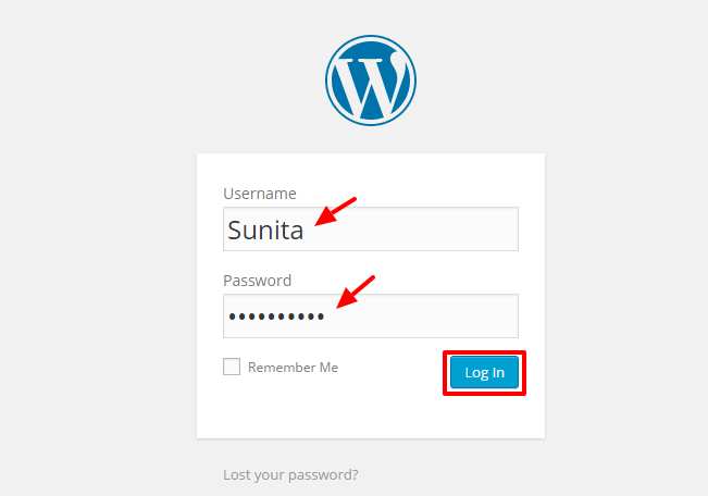 Una guida completa a WordPress per principianti login backendlogin backend