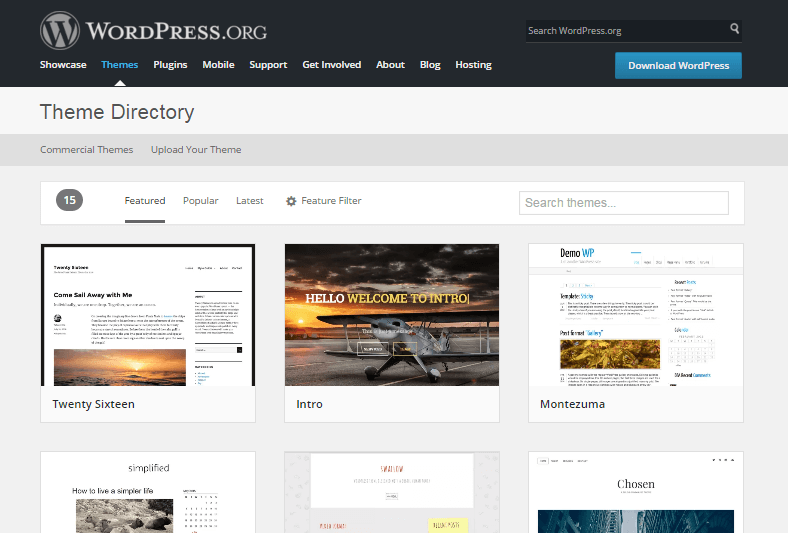 Una guida completa a WordPress per principianti free themes