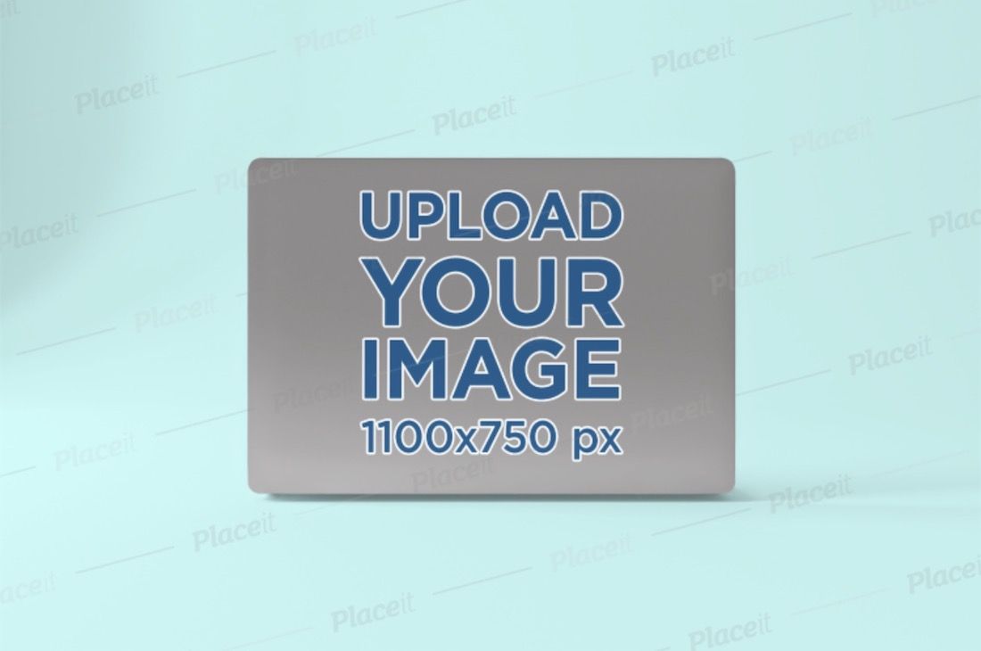 帶有開放式 macbook pro 的貼紙模型