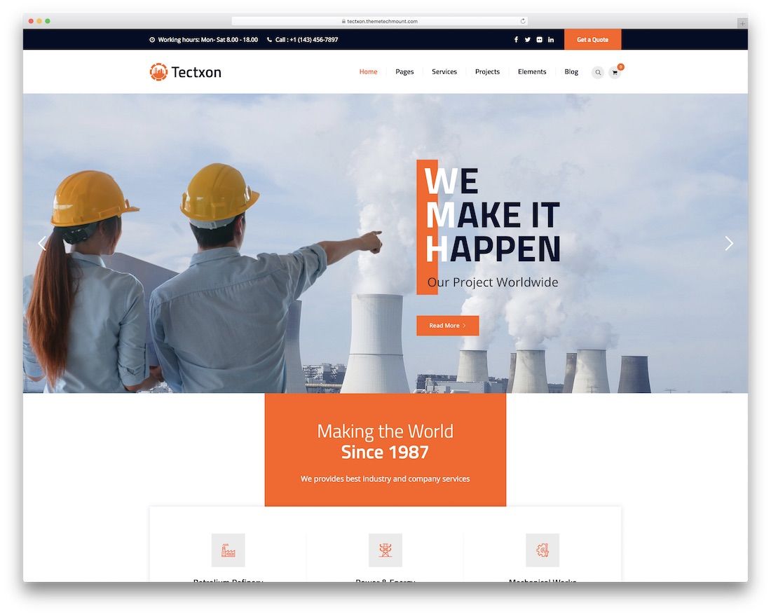 tecxo 工業 wordpress 主題