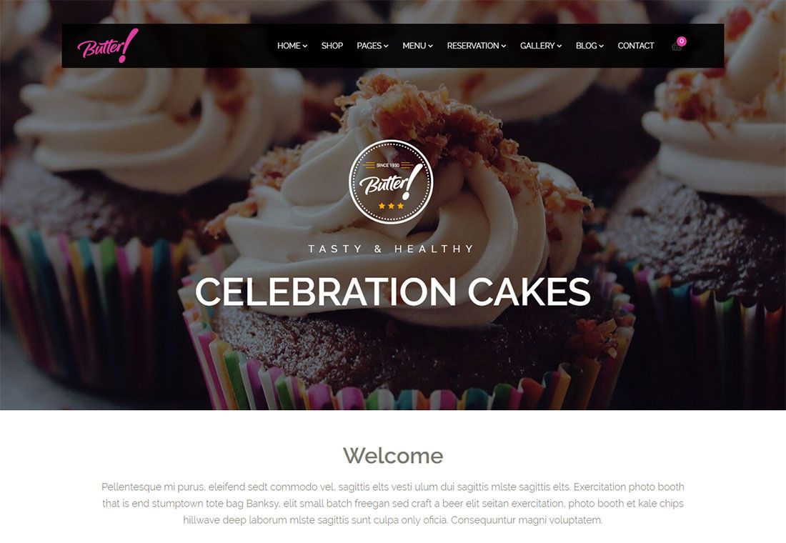 الزبدة - WordPress