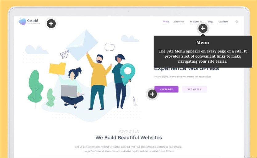 Plugin di immagini WordPress Getwid