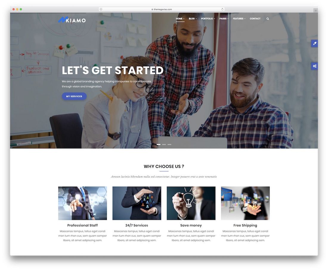 kiamo drupal iş şablonu