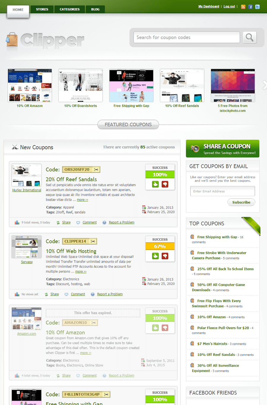 Come creare un sito Web coupon in WordPress - Suggerimenti facili Clipper