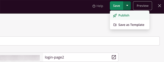 カスタムログインページを公開する Publish your custom login page