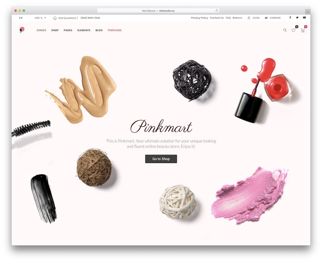 Pinkmart 快速加載 wordpress 主題