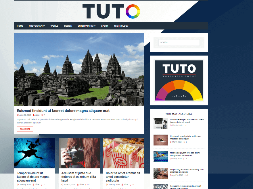 11+ migliori temi WordPress gratuiti luglio 2016 tuto