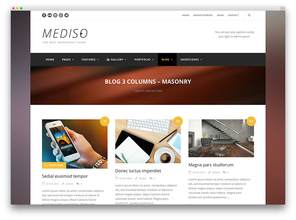 موضوع متعدد الأغراض mediso