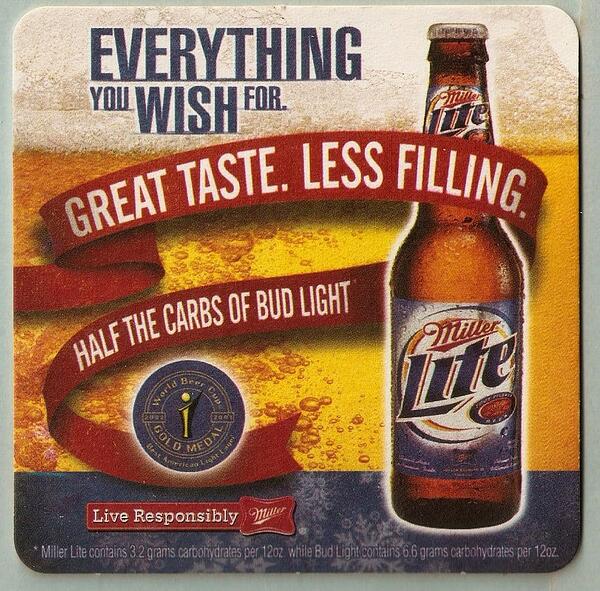 Campanhas publicitárias memoráveis: Miller Lite