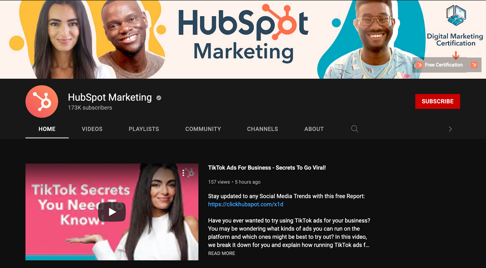 HubSpot 品牌指南示例