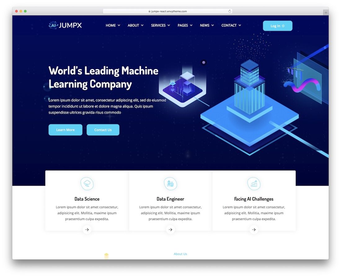 jumpx nextjs 模板