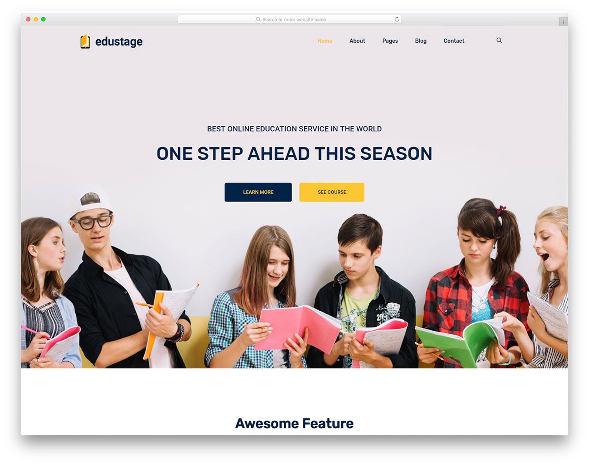 edustage無料テンプレート