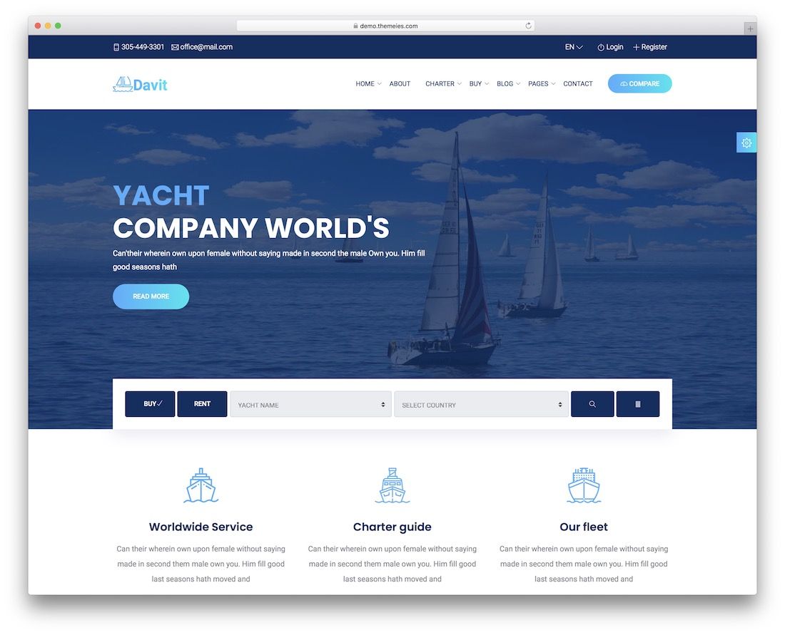 tema e-commerce davit ecwid